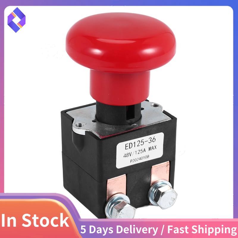 ED125-36 48V 125A Công tắc dừng ngắt kết nối khẩn cấp cho EZ30 E30 D40 EZ40 111551000800 Xe nâng điệ