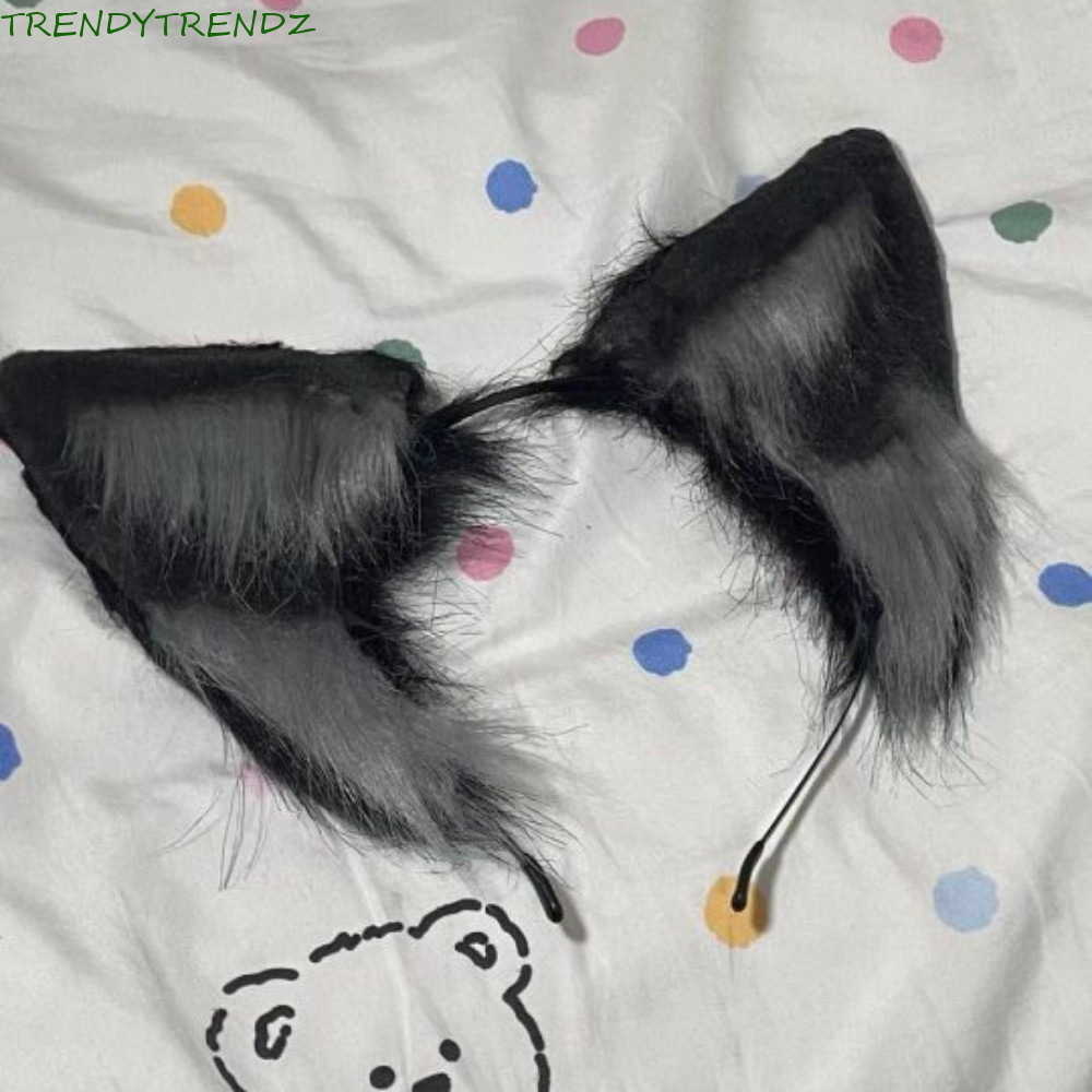 Băng đô tai mèo Trendy cho chó sói và cosplay furry, Style Lolita
