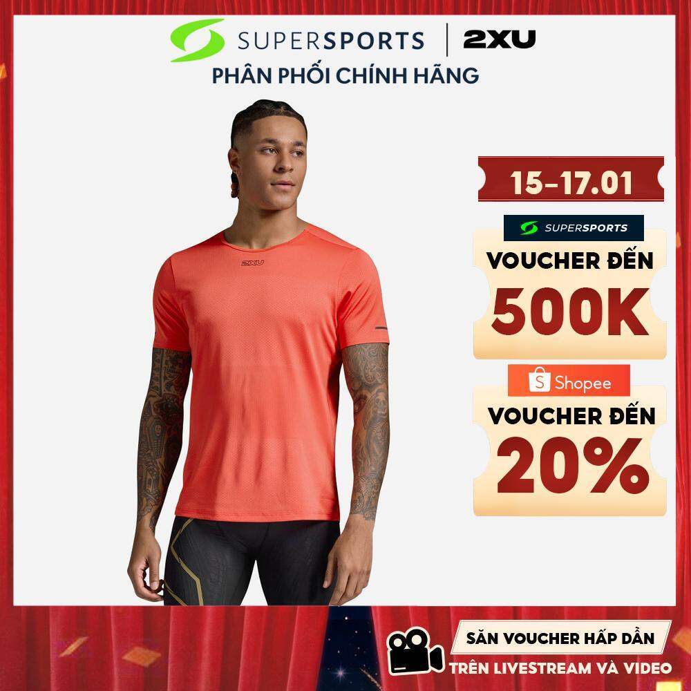 Áo Thun Nam 2XU Light Speed Tech - Đỏ - MR7150a-EMB/BRF ADS21-RM