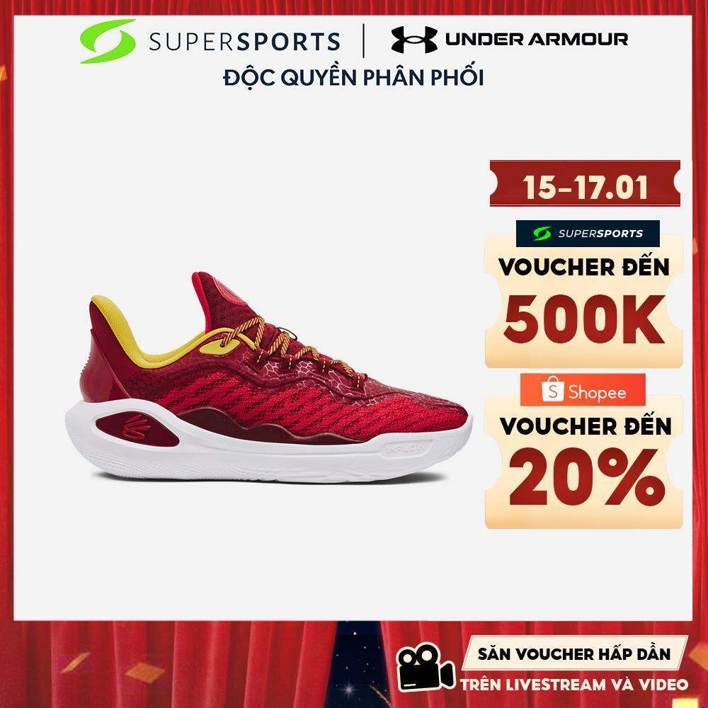 Giày Bóng Rổ Unisex Under Armour Curry 11 Fire - Đỏ - 3026618-600