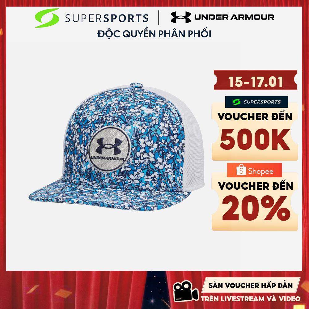 Mũ Lưỡi Trai Nam Under Armour Isochill Drive Mid Mesh Stretch Fit - 1389887-103