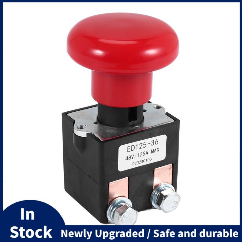 ED125-36 48V 125A Công tắc dừng ngắt kết nối khẩn cấp cho EZ30 E30 D40 EZ40 111551000800 Xe nâng điệ