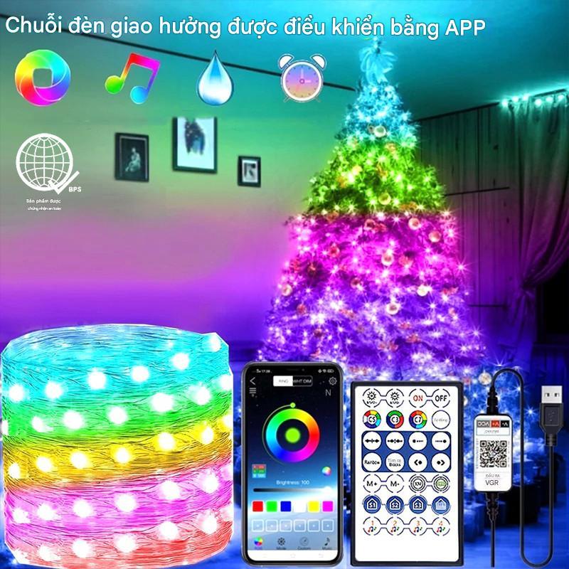 USB RGB Đèn Led Dải Nhạc Marquee Chảy Nước Thở Ánh Sáng RGB Thay Đổi Đèn Led Dải Neon Bluetooth Ứng 