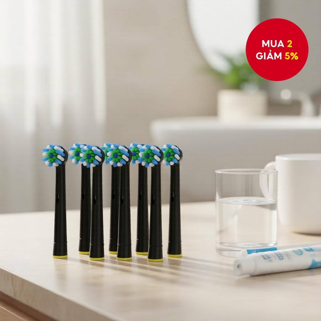 Đầu bàn chải thay thế EB50 Cross Action cho Oral B D12 D16 D100 3757 3709 pro3 pro1max bàn chải điện