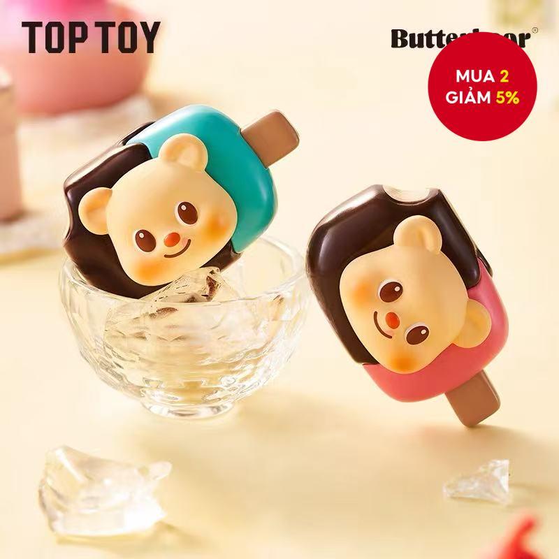 TOPTOY Butterbear Series Butterbear Trà Chiều Dòng MINI Túi Mù Hình Từ Tính Butterbear (17.0cm × 13.
