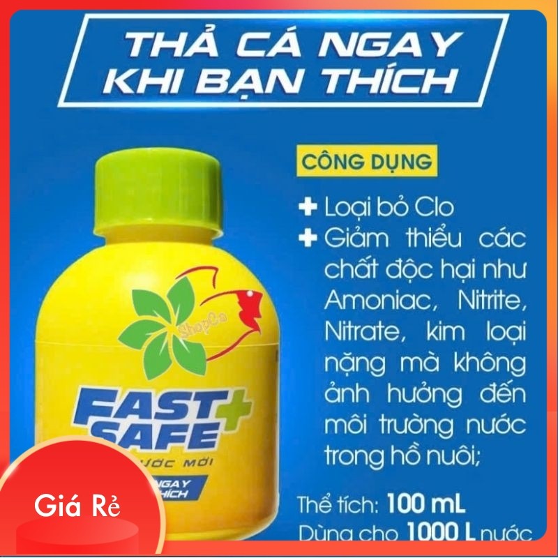 Khử nước mới Fast Safe 100ml Extra Bio