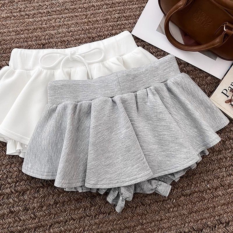 Váy mini puffy thời trang cho mùa hè, thiết kế chống nắng, eo puffy nổi bật