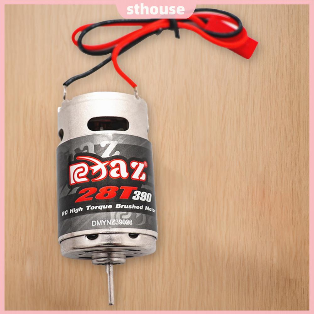 [Mới] Động cơ chải 28T 390 Động cơ DC Động cơ chải điện Động cơ tốc độ cao bằng thép không gỉ JST ch