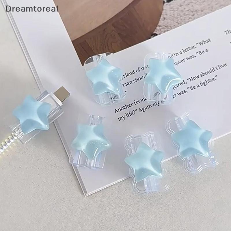 [DMT] Hàn Quốc Dễ Thương 3D Ocean Stars Change Charger Protector Cover Dây Sạc Bảo Vệ Người Tổ Chức 