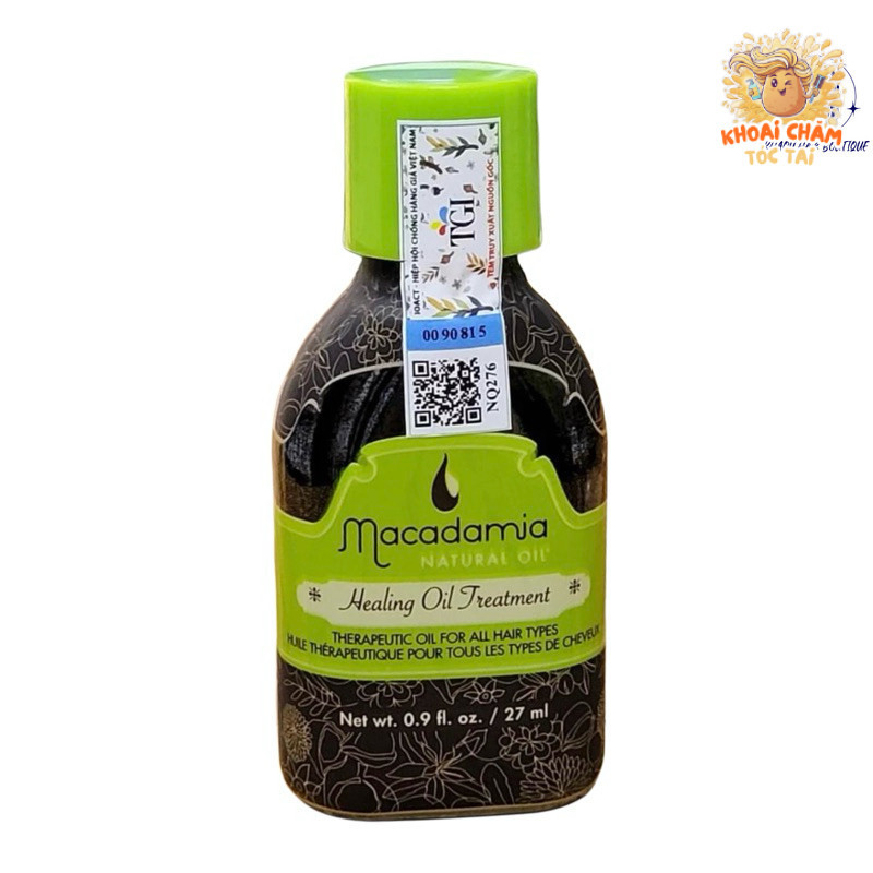 Tinh dầu phục hồi biểu bì tóc Macadamia Healing oil treatment 27ml [ MQ ]