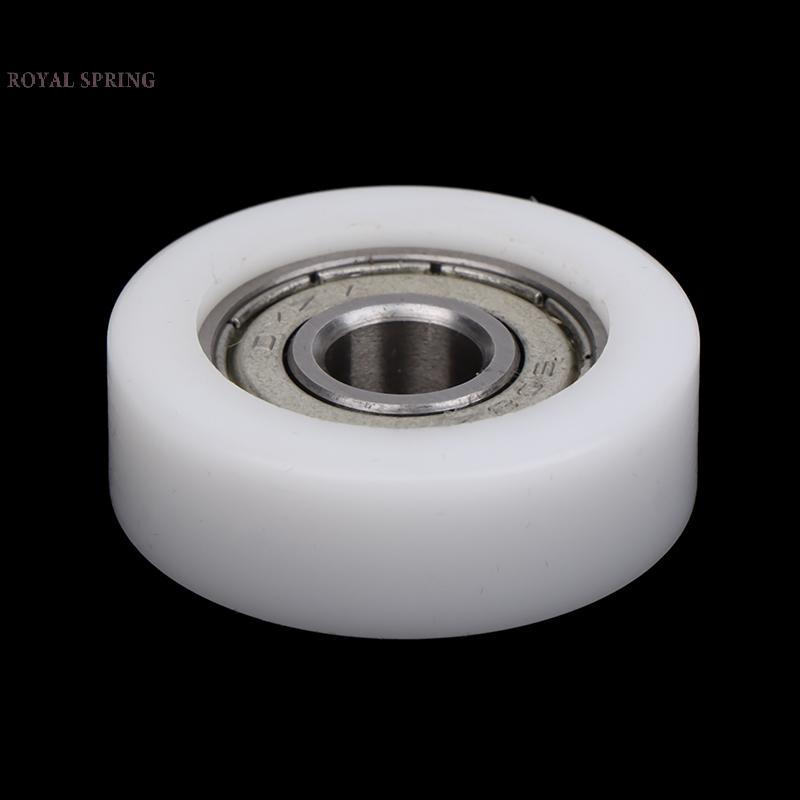 ROYALSPING 1PC 8 * 30 * 10mm Tiêm Đúc Nylon Vòng Bi Bánh Xe Vòng Bi 608 Con Lăn Bánh Xe Tra Đường Sắ