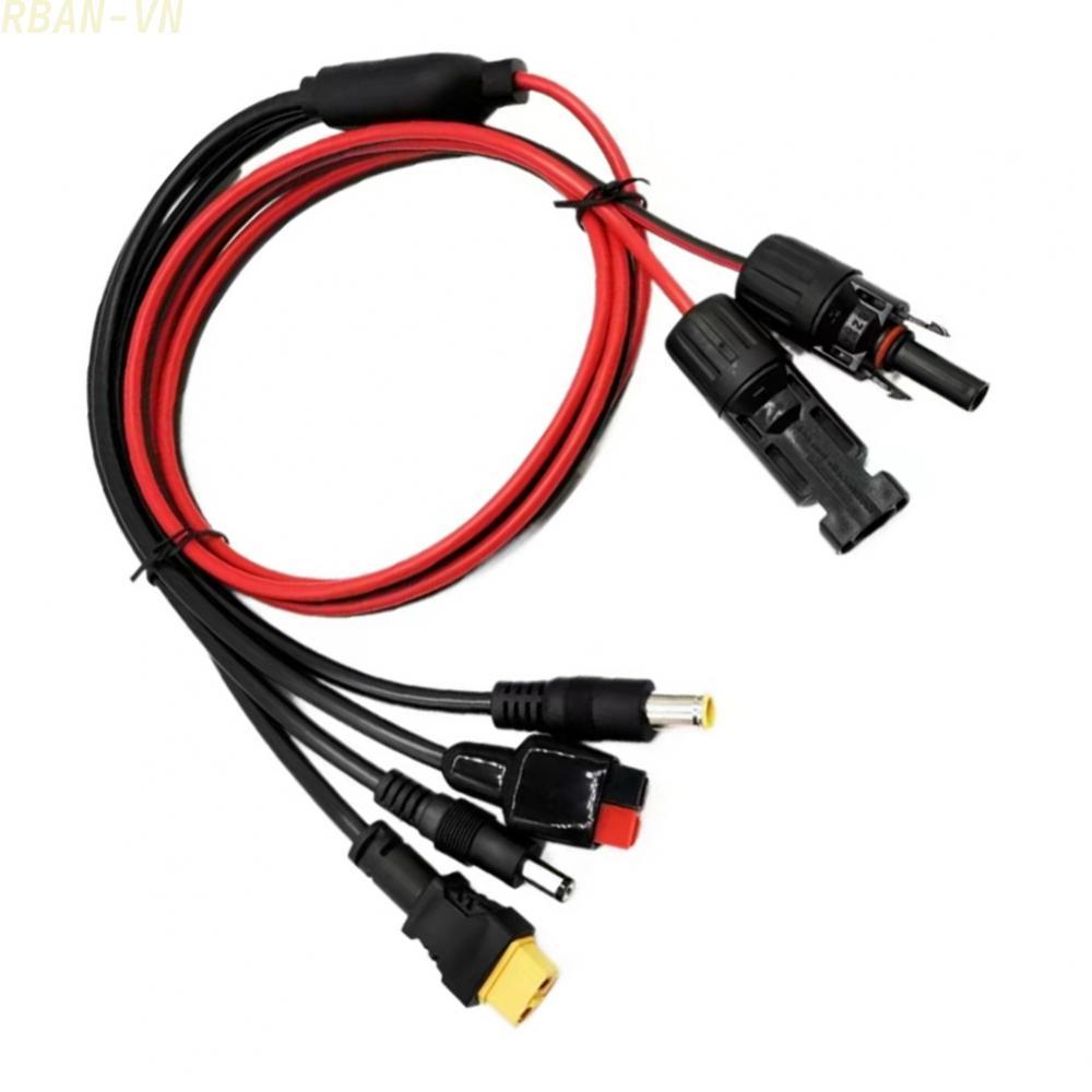 4-in-1 Solar Connector 16AWG PVC Pure Copper Wire Easy Winding For ECOFLOW River