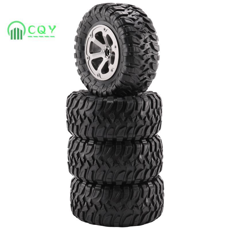 4 Bánh Xe Lốp 73mm Cho C14 C24 B24 B36 MN D90 MN-90 MN99S FY003 FY004 RC Xe Nâng Cấp Phần Phụ Kiện