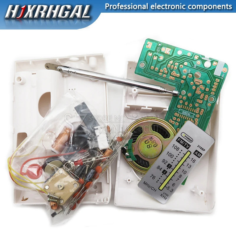 1 bộ AM / FM stereo AM radio kit / DIY CF210SP bộ sản xuất điện tử MỚI