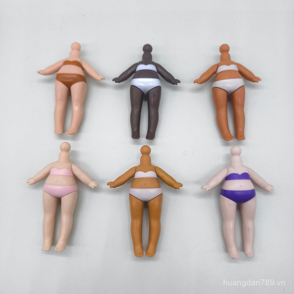 Số lượng lớn Mini Nana Body Girl Body Movable Joint Phụ kiện Trang phục Đồ chơi búp bê