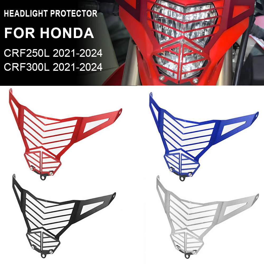 Crf300l crf250 Xe Máy Đèn Pha Lưới Tản Nhiệt Bảo Vệ Đèn Pha Nướng Dành Cho Xe Honda CRF250L CRF300L 