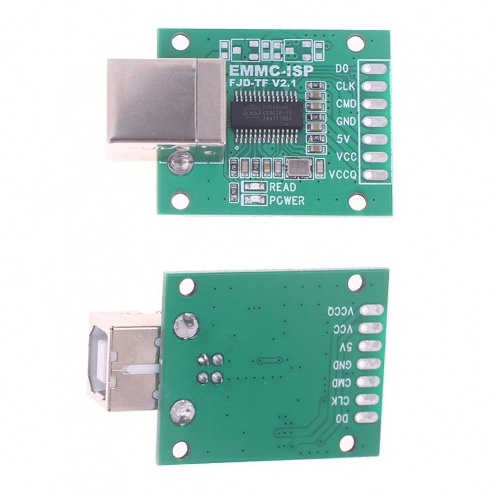 EMMC-ISP Flash Tool Cáp Máy In USB Bộ Lắp Ráp Tương Thích Cho EMMC-ISP