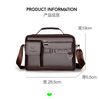 Túi xách nam dung tích lớn Túi đeo vai chống nước Ba lô chống mài mòn Túi kinh doanh nhiều túi Túi công sở Túi xách nam thông thường