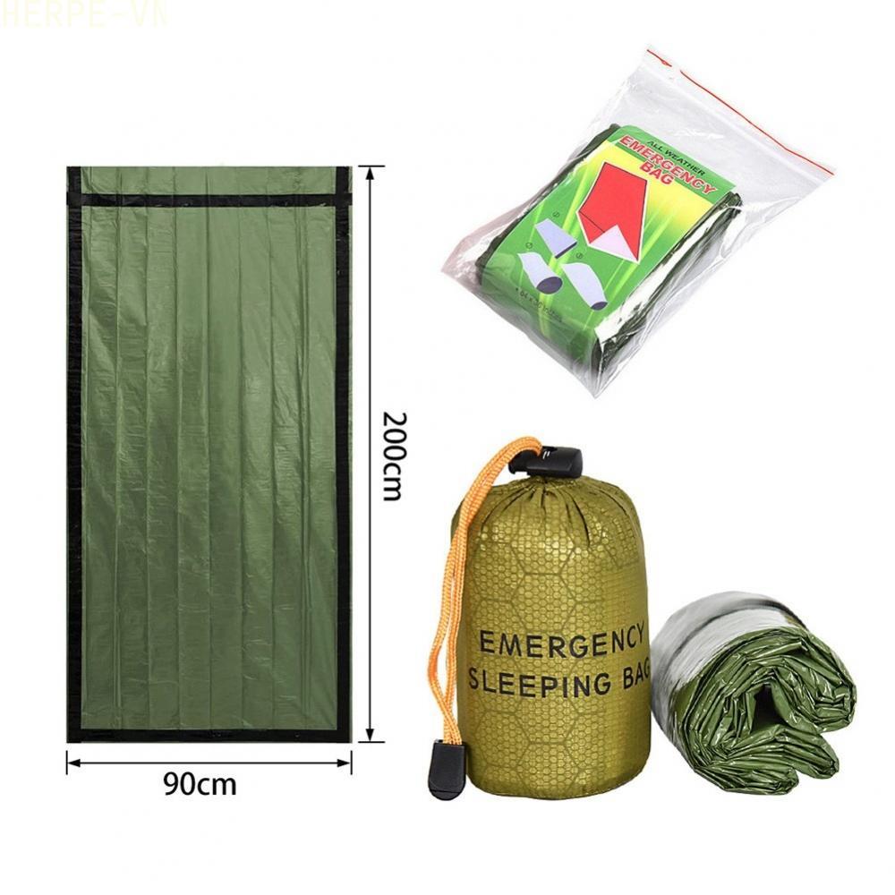 [HERPEVN]Bag Emergency Equipment Outdoor Portable Storage Survival Aluminum Film[Ready stock]