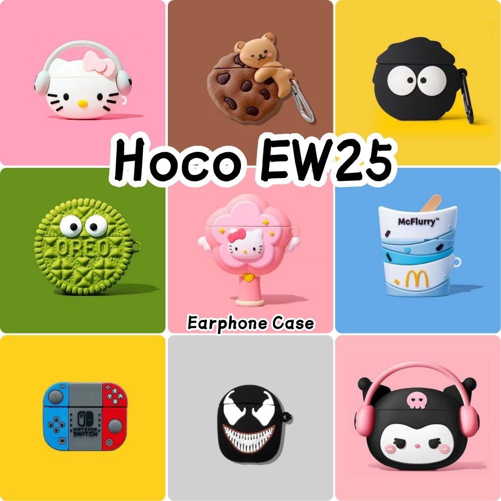Hàng có sẵnDành Cho Vỏ Hoco EW25 Vỏ Silicon Mềm Vỏ Tai Nghe Hoạt Hình Hợp Thời Trang NO.6