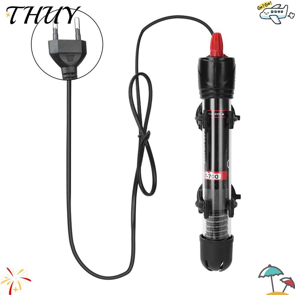 THUY 1 Cái Thanh Giữ Nhiệt, Bể Cá 25W / 50W / 100W / 200W / 300W Máy Sưởi Chìm, AT700 220V EU Cắm Nư