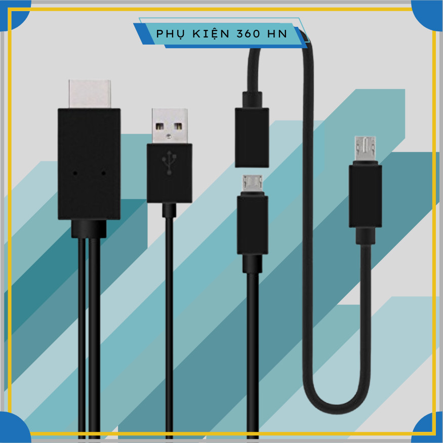 Bộ KIT cáp MHL to HDMI cho điện thoại Android