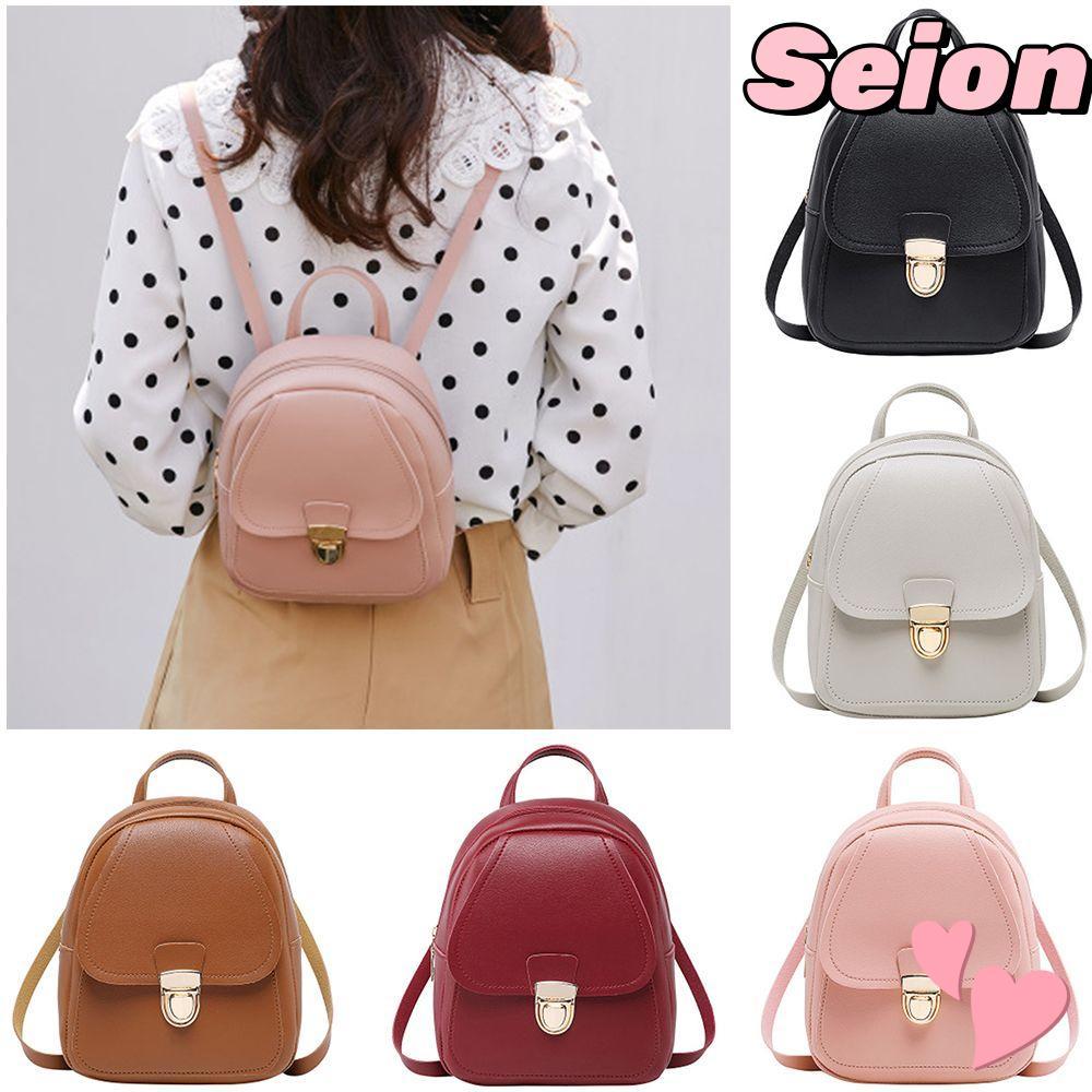 Ba lô Mini SEION Ba lô nhỏ thời trang Ba lô đi học đa chức năng