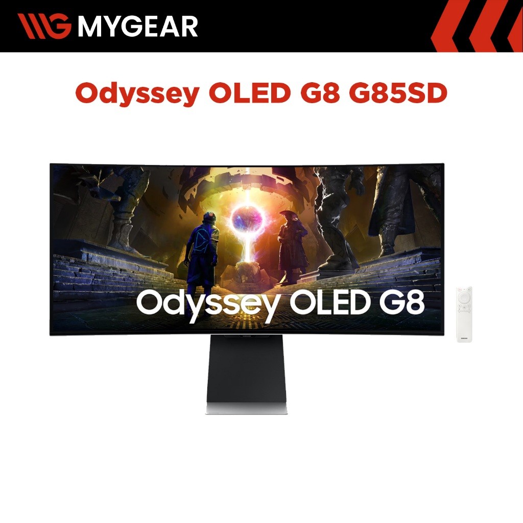 Màn hình Gaming Samsung Odyssey OLED G8 G85SD 34 inch Ultra WQHD 175Hz 0.03ms OLED