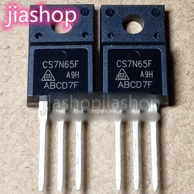 5 chiếc CS7N65F TO-220F CS7N65FA9R CS7N65 7N65F TO-220F 7A / 650V Bóng bán dẫn MOSFET kênh N mới trê