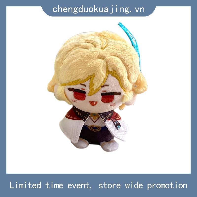 🔥Genshin impact🔥Kaveh.Shenhe.Thú bông Phụ kiện anime doll dễ thương-Móc khóa 10cm-Quà sinh nhật cho
