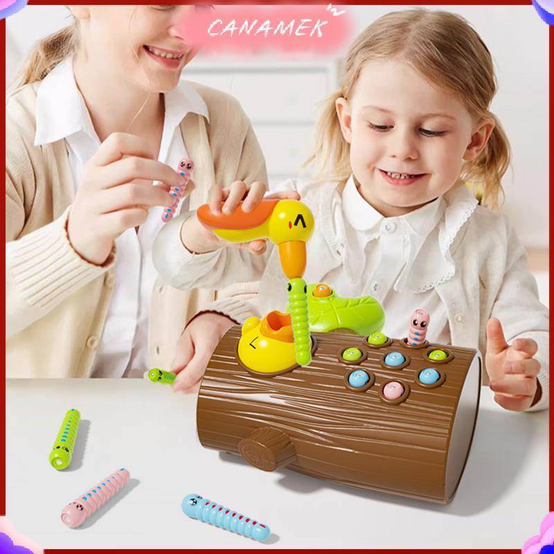 Đồ chơi CANAMEK cho lứa tuổi 2-4; Đồ chơi Montessori, Kỹ năng vận động tinh xảo Đồ chơi tập đi từ 2-