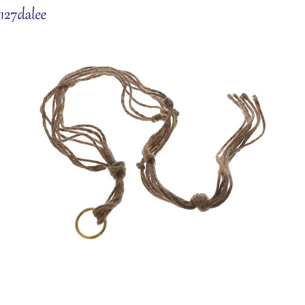 DALEE Rope Flowerpot Thắt nút Vintage Holder Plant