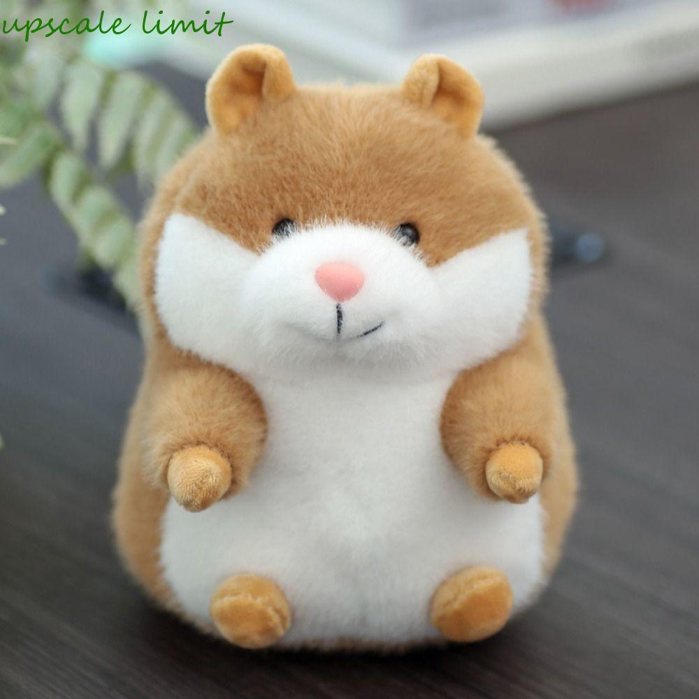 UPSCALE LIMIT Hamster Đồ chơi sang trọng, Gối nhồi bông hình chuột động vật giống như thật, Mềm mại 