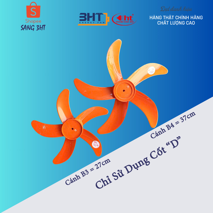 Cánh Quạt B3 & B4 - 5 Lá Cánh