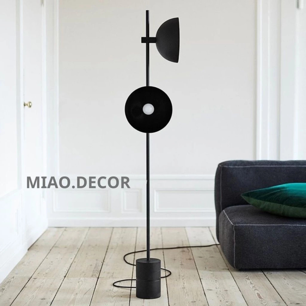 Đèn Sàn Đứng Meliora Floor Lamp Đen – Đèn Trang Trí Hiện Đại Phòng Khách, Studio | MIAO.DECOR
