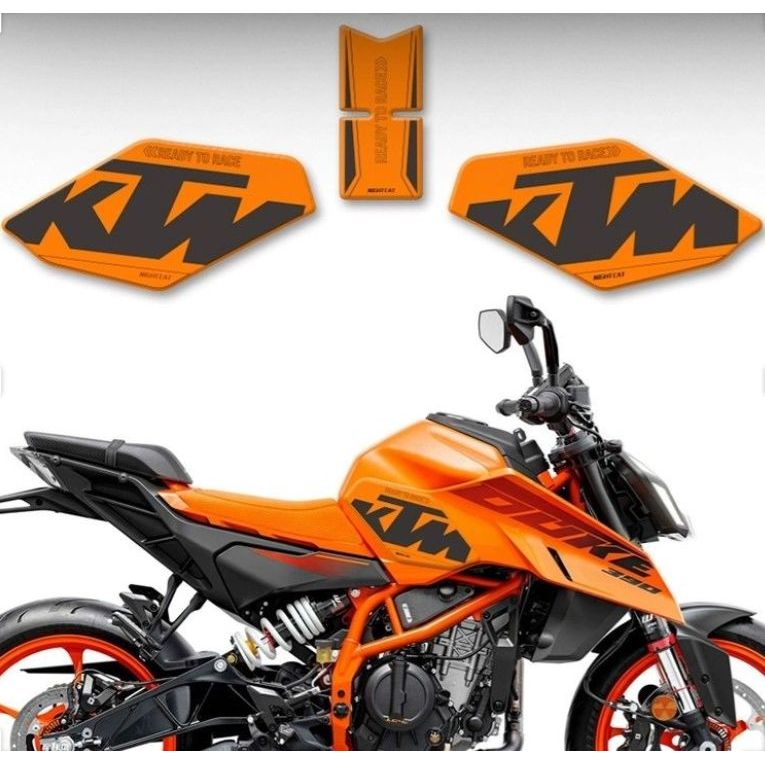 KTM DUKE 390 motorcycle fuel tank anti-slip sticker, made of wear-resistant rubber, thick sticker wi