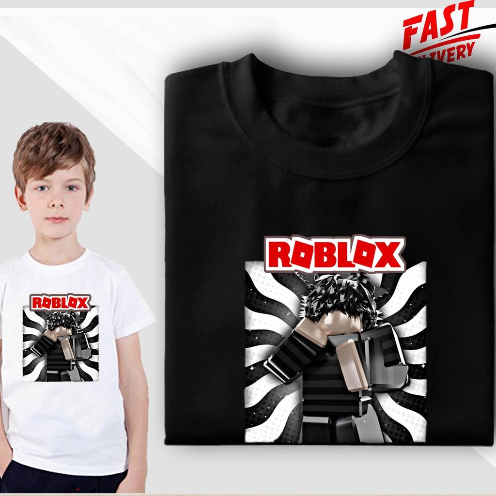 Unisex Roblox 4 MC-PRINTED Áo thun trẻ em