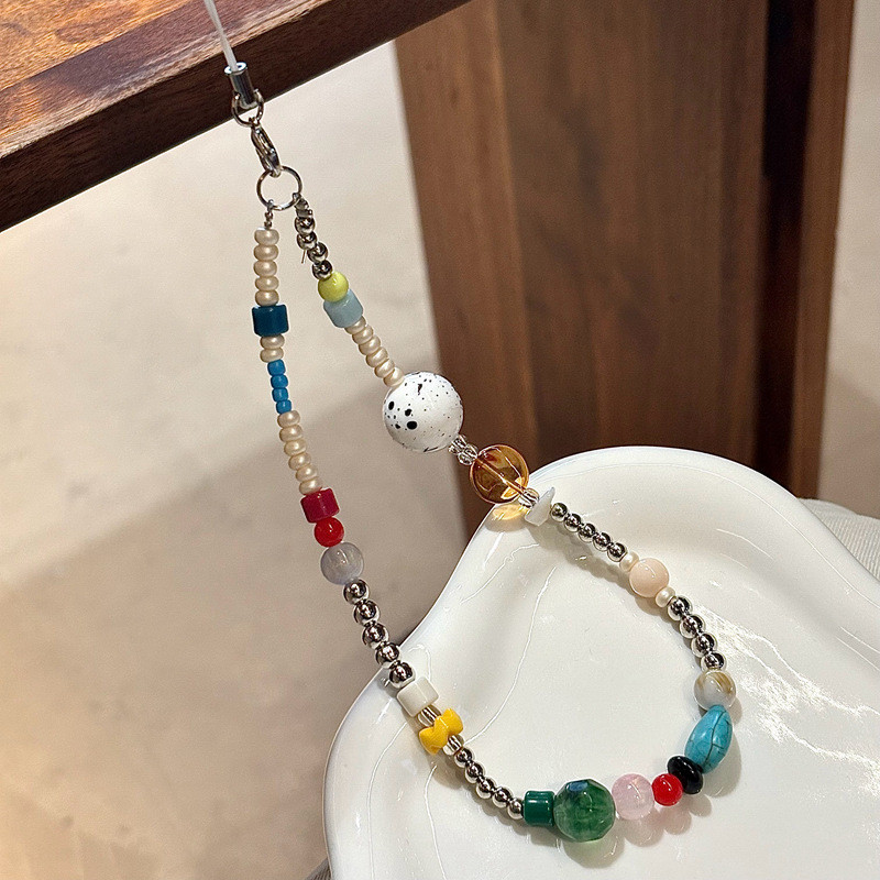 Ins Hàn Quốc Màu Jelly Beans Dây Điện Thoại Di Động ccd Camera Dây