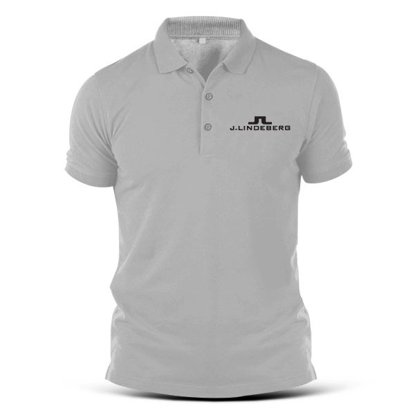 J. J. Lindeberg Áo Sơ Mi Thể Thao Unisex Phong Cách Thời Trang, In Hình Polo