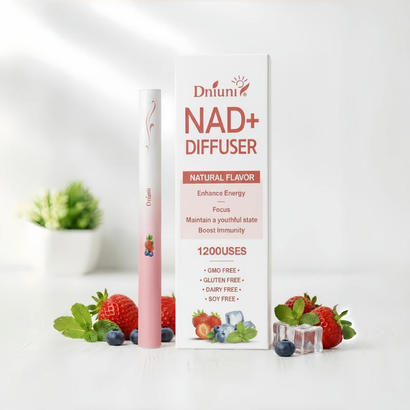 Difusor de NAD+ Dnfuni con Vitamina B12, Nicotinamida y Quercent Phytosome - Pulmonar Natural, y Ref