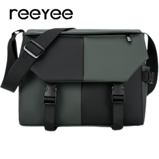 REEYEE Túi đeo vai một vai Sự khác biệt Túi chức năng nam Mặc đường phố Túi thông thường chống nước dung tích lớn 03.01