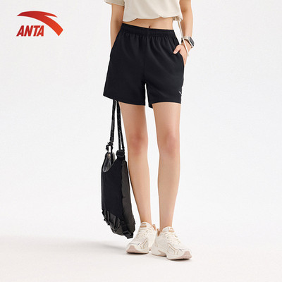 ANTA Quần Short Thể Thao Nữ Quần Đùi Thể Thao Thoáng Khí Quần Cầu lông tennis pickleball chạy bộ tập gym 9625B7505