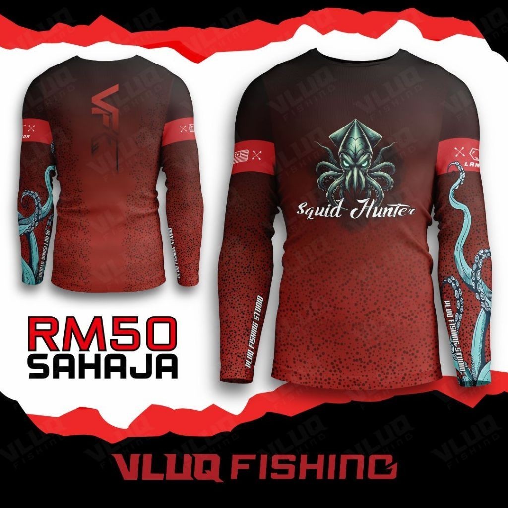 VFS - 'Squid Hunter 'Fishing Jersey - MUSM2.0