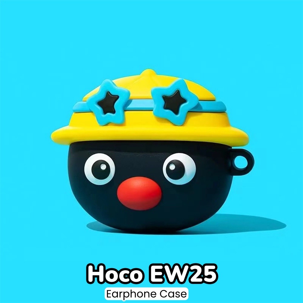 [Giảm giá] Dành cho vỏ Hoco EW25 Vỏ silicon mềm Vỏ tai nghe hoạt hình sáng tạo NO.7