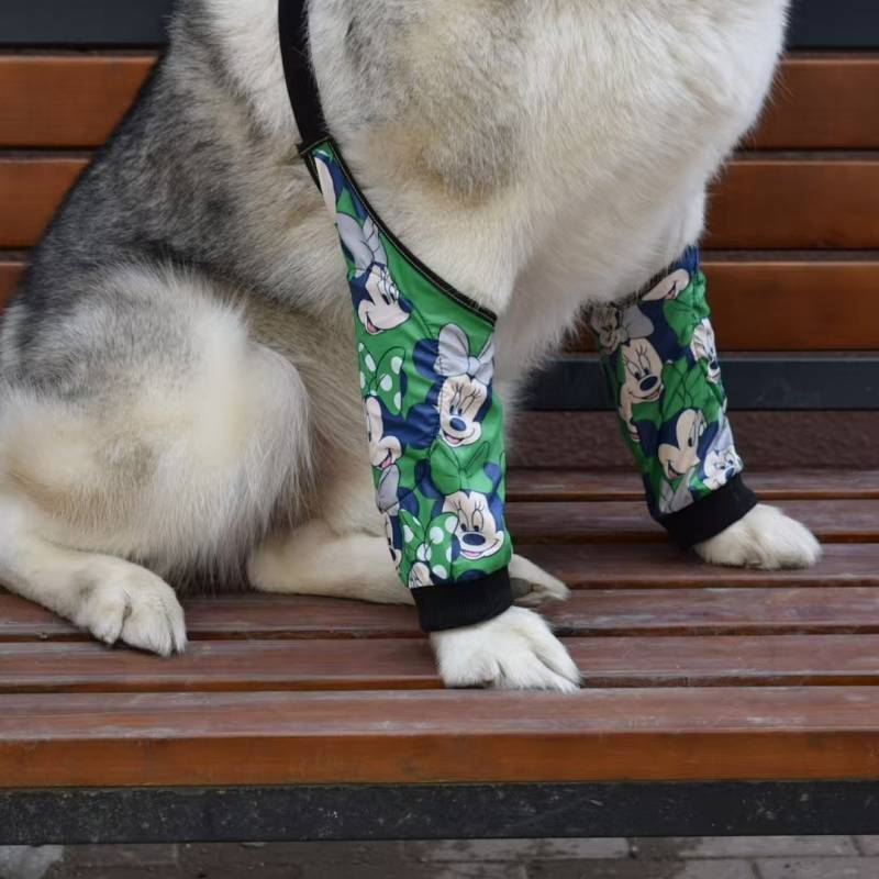 Big Dog Elbow Pad Knee Joint Protection Thickend Anti-Wear Anti-Licking Big Dog Front Leg Joint Prot