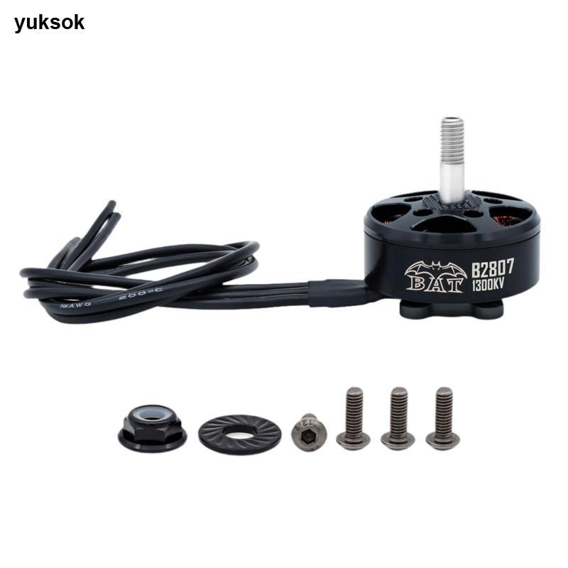 Động cơ không chổi than B2807 1300kv Trục hợp kim nhẹ hiệu suất cao cho máy bay