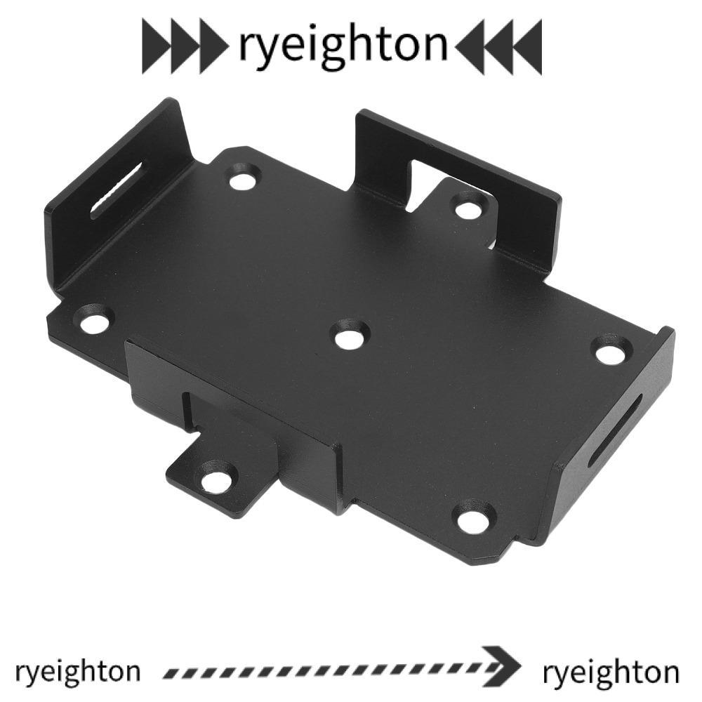 Khay pin nhỏ RYEIGHTON​, Nhôm ​Đen ​Gắn thuyền nhôm​, Dây đeo giữ nhẹ​ ​Có thể điều chỉnh ​Gắn pin​ 