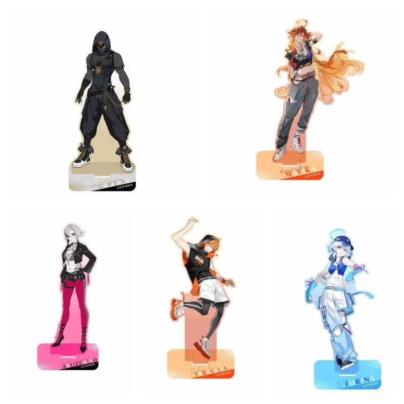Standee Genshin Impact Mô Hình Mica Acrylic Nhân Vật Furina Arlecchino Mavuika Capitano Childe Trang