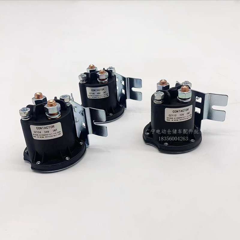 Mu Xe Nâng Điện Rơ Le Khởi Động Công Tắc Đuôi Xe Tấm Contactor Điện Máy Bơm Dầu 12V24V JNX8 QR6O