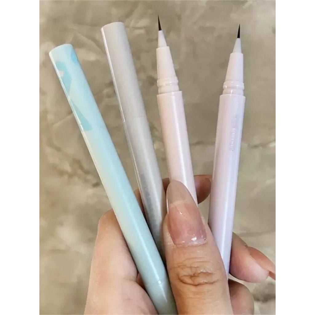 chì kẻ mắt bút kẻ mắt Veecci Veeocci Bút kẻ mắt Siêu chân Nằm Silkworm Liquid Eyeliner Pen Chống nhò